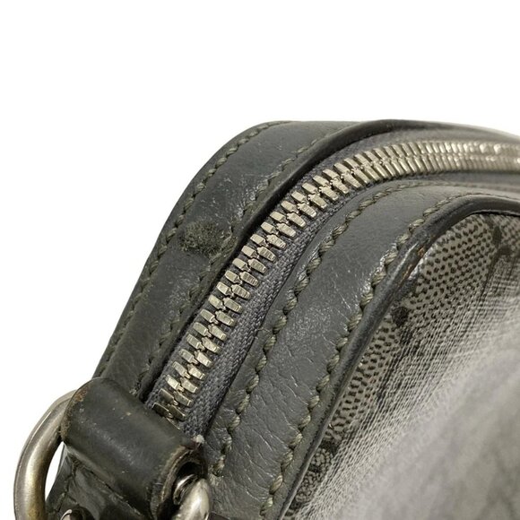 Auth GUCCI Ophidia GG Shoulder Bag 699439 Gray PVC Leather - Shoulder Bag - Picture 13 of 16